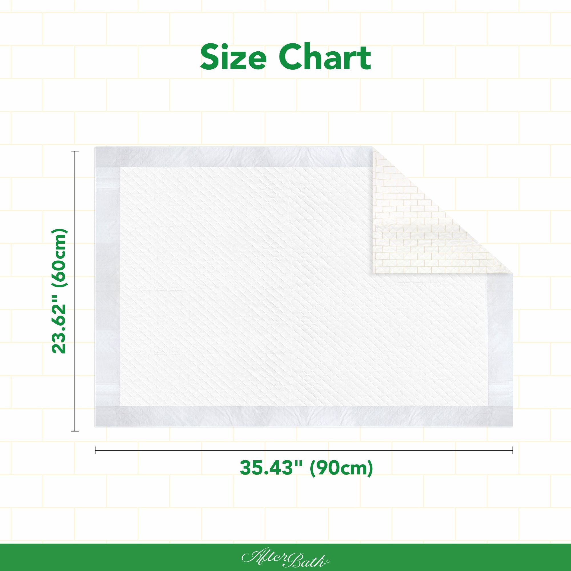Afterbath SuperDry Training Pads for Dogs & Cats (60x90cm) Both-Health & Wellness Afterbath
