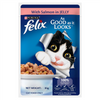 Purina Felix with Mackerel, Sardine and Salmon in Jelly Complete and Balanced Adult Cat Wet Food Cats-Wet Food Felix