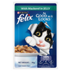 Purina Felix Mackerel with Jelly Adult Cat Wet Food Cats-Wet Food Felix