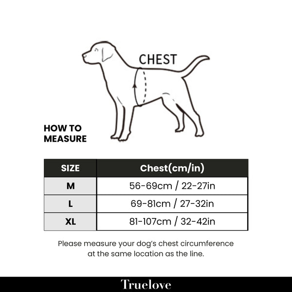 Truelove Escape Proof Harness for Dogs (Army Green)