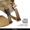 Truelove Escape Proof Harness for Dogs (Army Green) Dogs-Collar, Leashes, harnesses Truelove