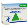 Corise Azimycine 500mg Tablet (Azithromycin) for Dogs and Cats Both-Pharmacy Corise Pharmacy 1 strip (10 Tablets)