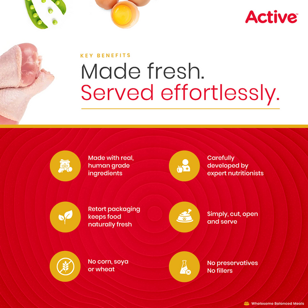 Active Chicken Biryani Fresh Food for Dogs