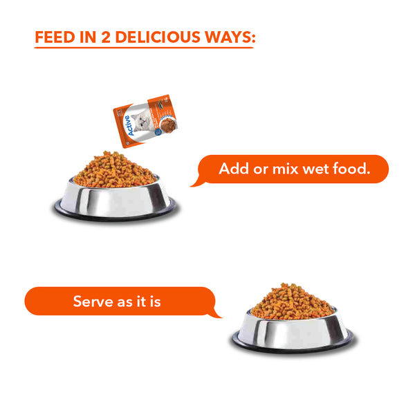 Active Mackerel Adult Cat Dry Food (Buy 1 Get 1)