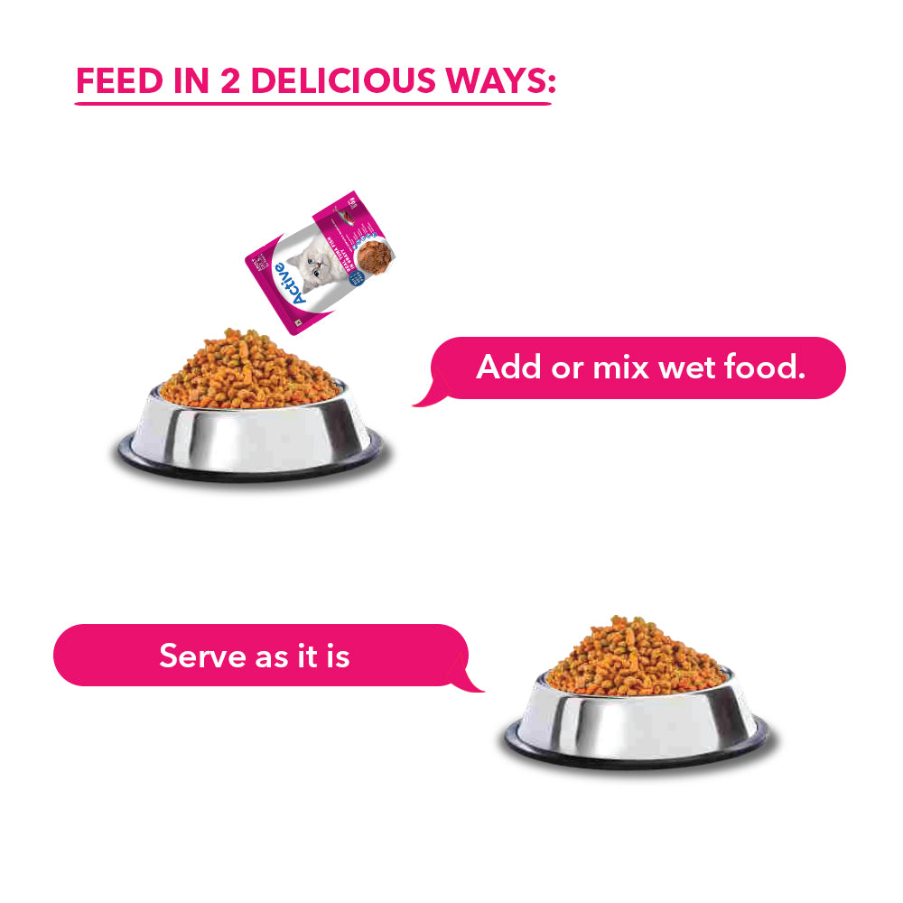 Active Tuna and Salmon Adult Cat Dry Food (Buy 1 Get 1) Cats- Dry food Active