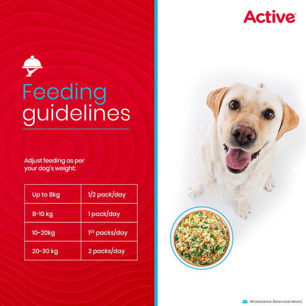 Active Mutton Biryani Fresh Food for Dogs (Buy 1 Get 1)