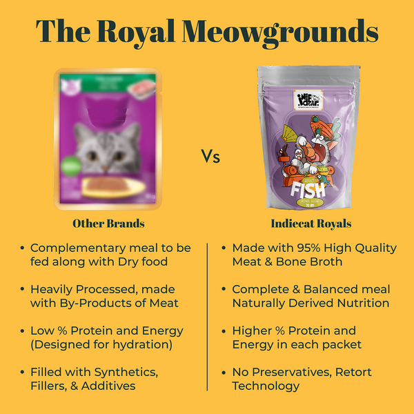 IndieCat Royal Glow Mackerel Fish Adult Cat Wet Food