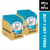 Active Real Ocean Fish in Gravy Adult Cat Wet Food ( Buy 1 Get 1) Cats-Wet Food Active 8x50g+8x50g