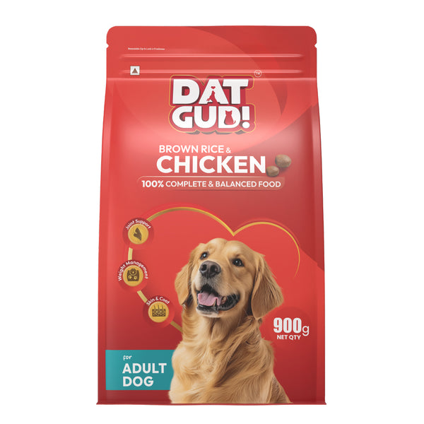 DatGud Chicken & Brown Rice Adult Dog Dry Food