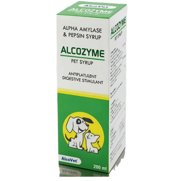 Alcovet Alcozyme Syrup Digestive Stimulant for Dogs & Cats