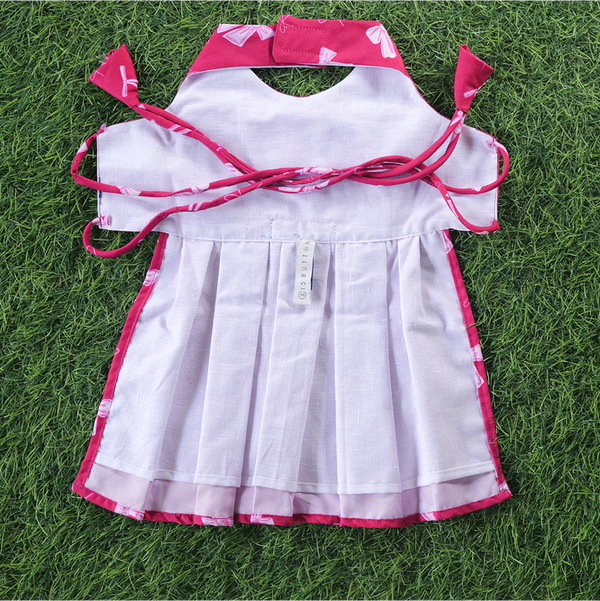 15 Furries Hot Pink Bow Dress for Dogs