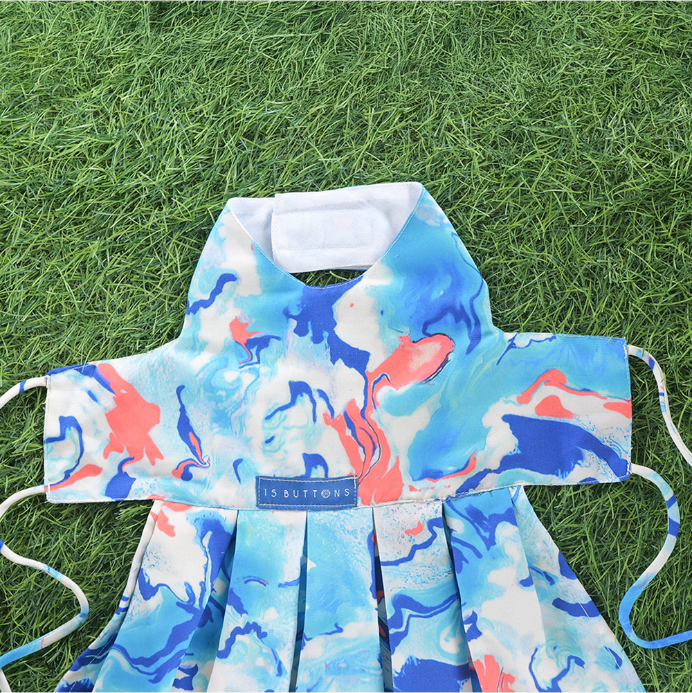15 Furries Fluid Art Dress for Dogs Dogs-Clothing & Accessories 15 Furries Dropship