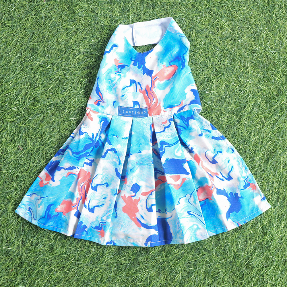 15 Furries Fluid Art Dress for Dogs Dogs-Clothing & Accessories 15 Furries Dropship