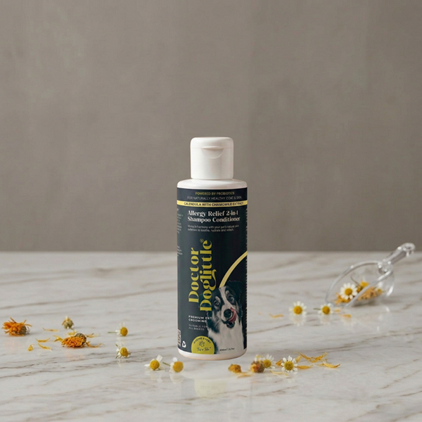 Doctor Doglittle Probiotic Allergy Relief 2 in 1 Shampoo Conditioner for Dogs