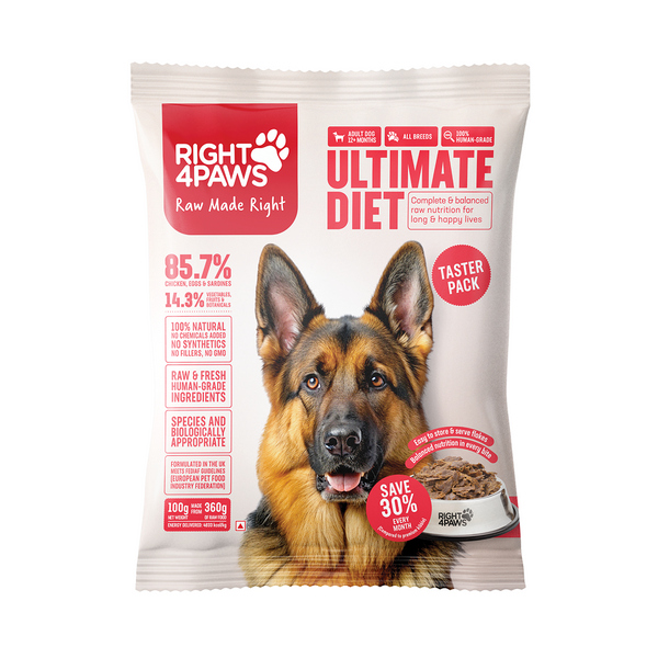 Right4Paws Ultimate Diet Taster Pack Adult Dog Dry Food