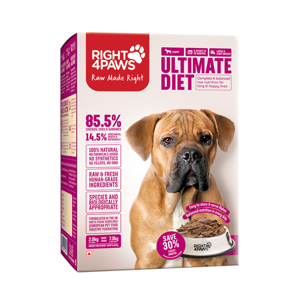 Right4Paws Ultimate Diet Large & Giant Puppy Dog Dry Food