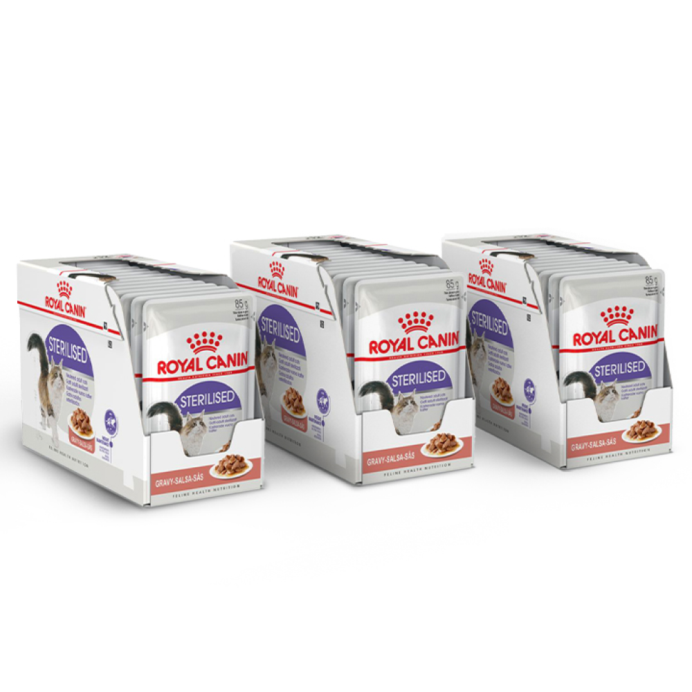 Royal Canin Sterilised Gravy Adult Cat Wet Food