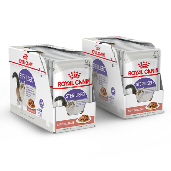 Royal Canin Sterilised/Neutered Gravy Adult Cat Wet Food