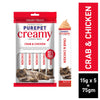 Purepet Crab and Chicken Lickable Creamy Treats for Cats Cats-Treats & Others Purepet