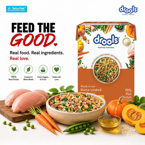 Drools Tetra Pack Real Chicken Pumpkin Dog Fresh Food