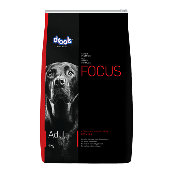 Drools Focus Super Premium Adult Dog Dry Food | Corn & Wheat Free Formula