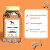 HUFT YIMT Banana and Peanut Butter Biscuits for Dogs Dog Treats + Others Heads Up for Tails