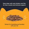 HUFT Meowsi Grain Free Chicken & Fish Power Bites Cat Treats Cats-Treats & Others Heads Up for Tails