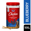 Drools Blueberry Flavour Chicken Sticks Treat for Dogs Dog Treats + Others Drools 500g