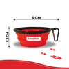 Beaphar Foldable Travel Silicon Bowl for Dogs and Cats (Red) Both-Bowls & Feeders Beaphar