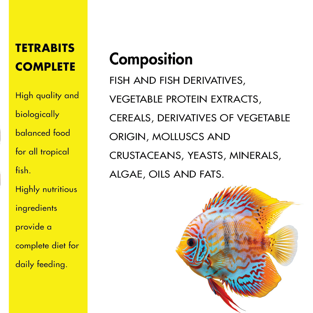 Tetra Bits Complete Fish Food Fish Tetra