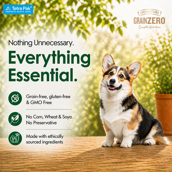 Signature Grain Zero Tetra Pack Real Lamb and Fresh Veggies Dog Fresh Food