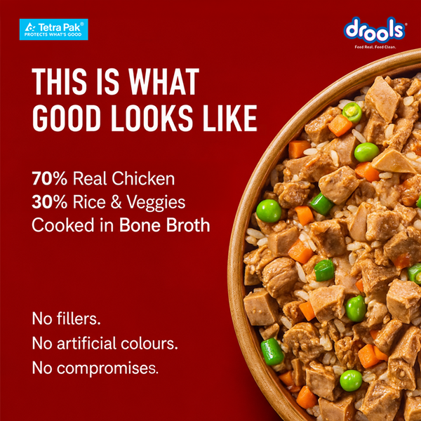 Drools Tetra Pack Real Chicken Biryani Dog Fresh Food