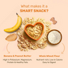 HUFT YIMT Banana and Peanut Butter Biscuits for Dogs Dog Treats + Others Heads Up for Tails