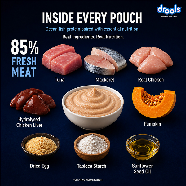 Drools Ocean Fish Mousse Adult Cat Wet Food