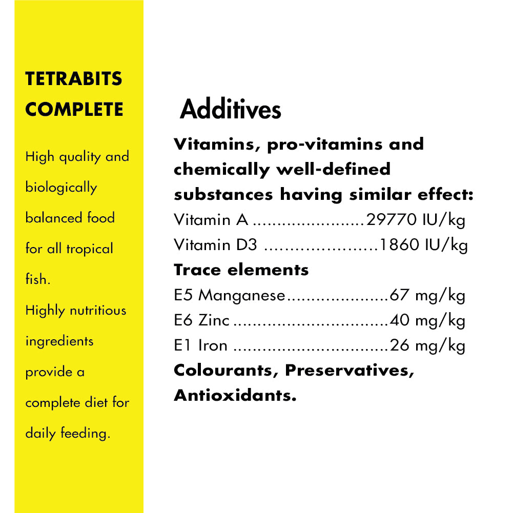 Tetra Bits Complete Fish Food Fish Tetra