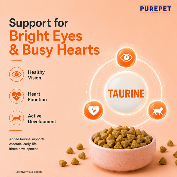 Purepet Mackerel Kitten Cat Dry Food