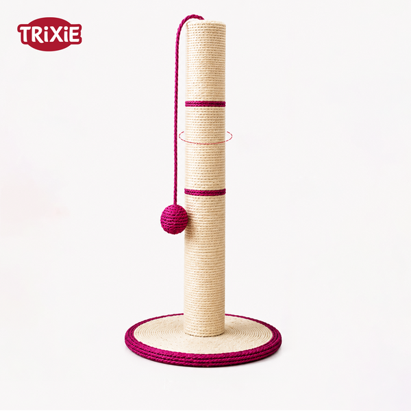 Trixie Scratching Post for Cats (Pink/White)