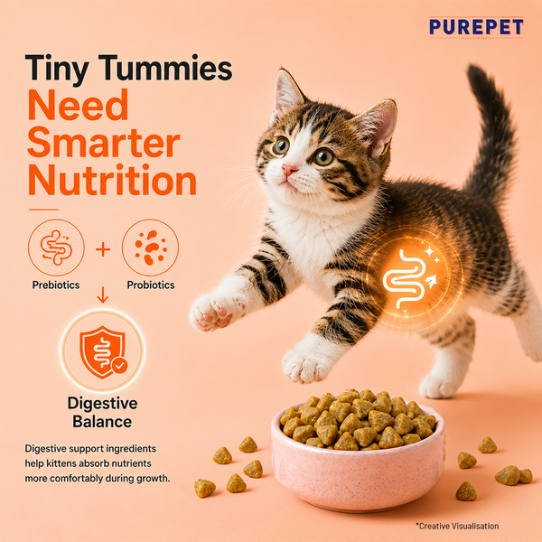 Purepet Mackerel Kitten Cat Dry Food