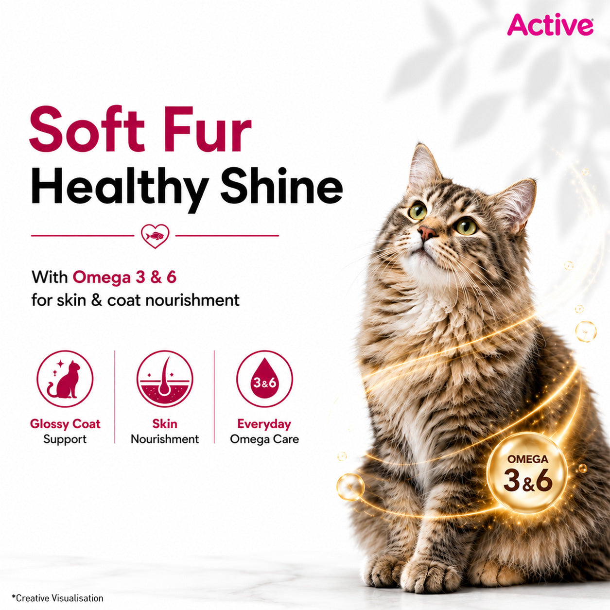 Active Tuna and Salmon Adult Cat Dry Food (Buy 1 Get 1) Cats- Dry food Active