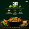 Drools 100% Veg Chunks in Gravy Adult Dog Wet Food Dogs-Wet Food Drools