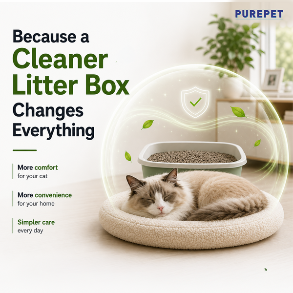 Purepet Lavender Scented Clumping Cat Litter