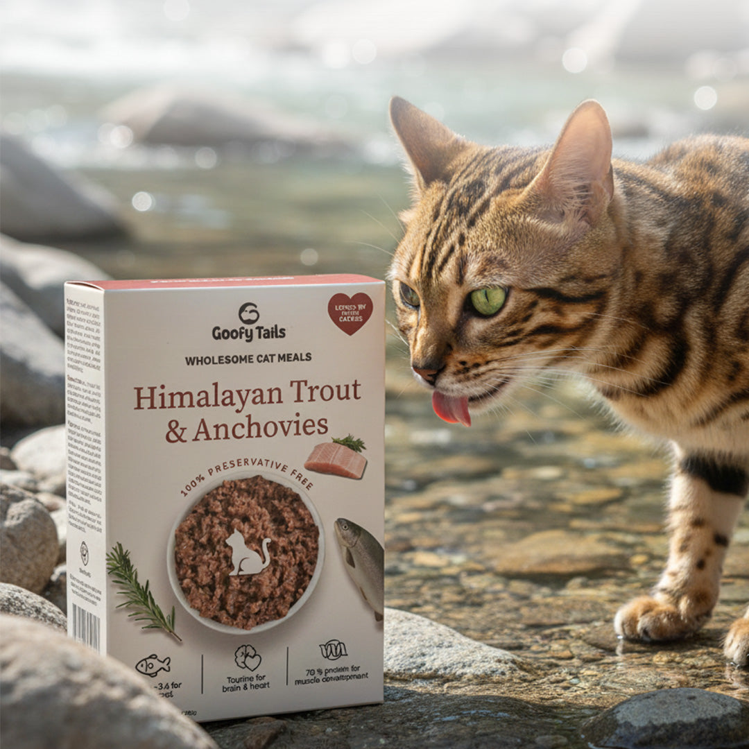 Goofy Tails Himalayan Trout & Anchovies Cat Wet Food