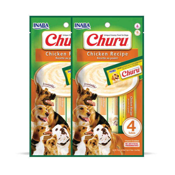 INABA Churu Chicken Recipe Creamy Dog Treats