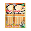 INABA Churu Skin & Coat Chicken Recipe Creamy Cat Treats Cats-Treats & Others INABA 2x56g(4pcs)