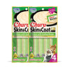 INABA Churu Skin & Coat Chicken with Scallop Recipe Creamy Cat Treats Cats-Treats & Others INABA 2x56g(4pcs)