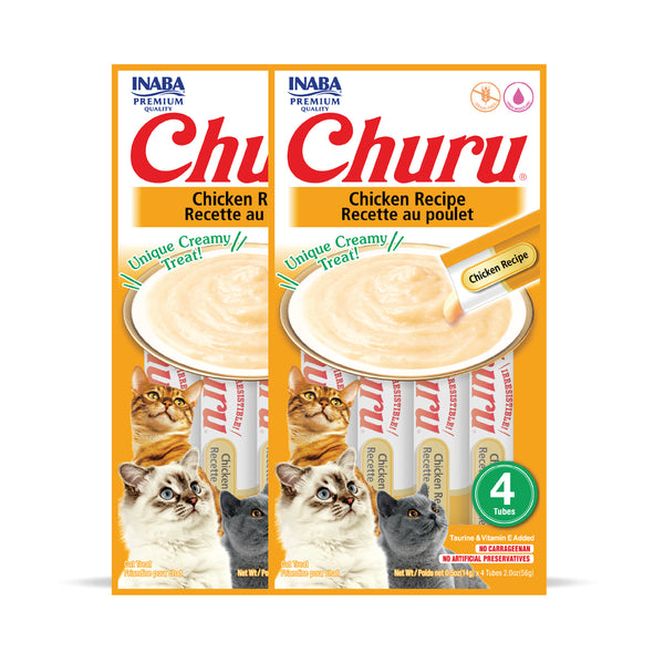 INABA Churu Chicken Recipe Creamy Cat Treats