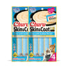 INABA Churu Skin & Coat Tuna with Scallop Recipe Creamy Cat Treats Cats-Treats & Others INABA 2x56g(4pcs)