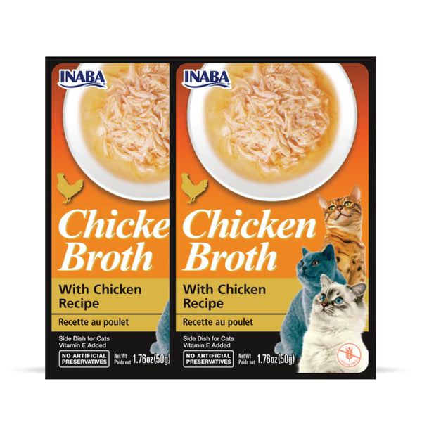 INABA Churu Chicken Broth with Chicken Recipe Cat Wet Food