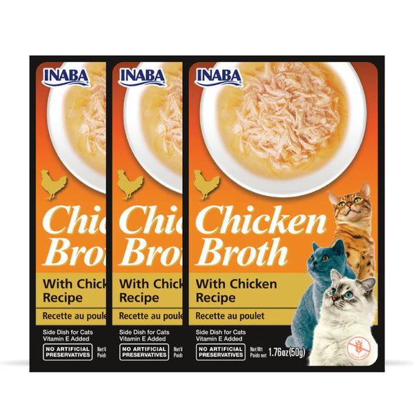 INABA Churu Chicken Broth with Chicken Recipe Cat Wet Food