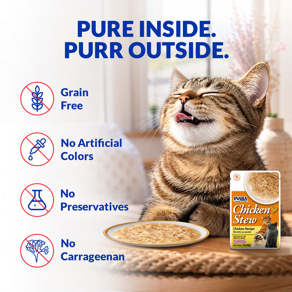 INABA Chicken Stew Chicken Recipe Cat Wet Food